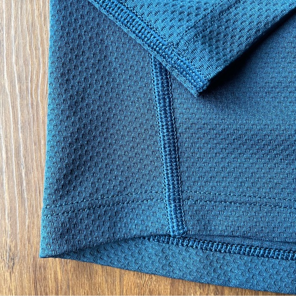 REI Long Sleeve Shirt Sun Protect Girls Large 14/16 Blue Top Active Hiking UPF - Picture 3 of 9